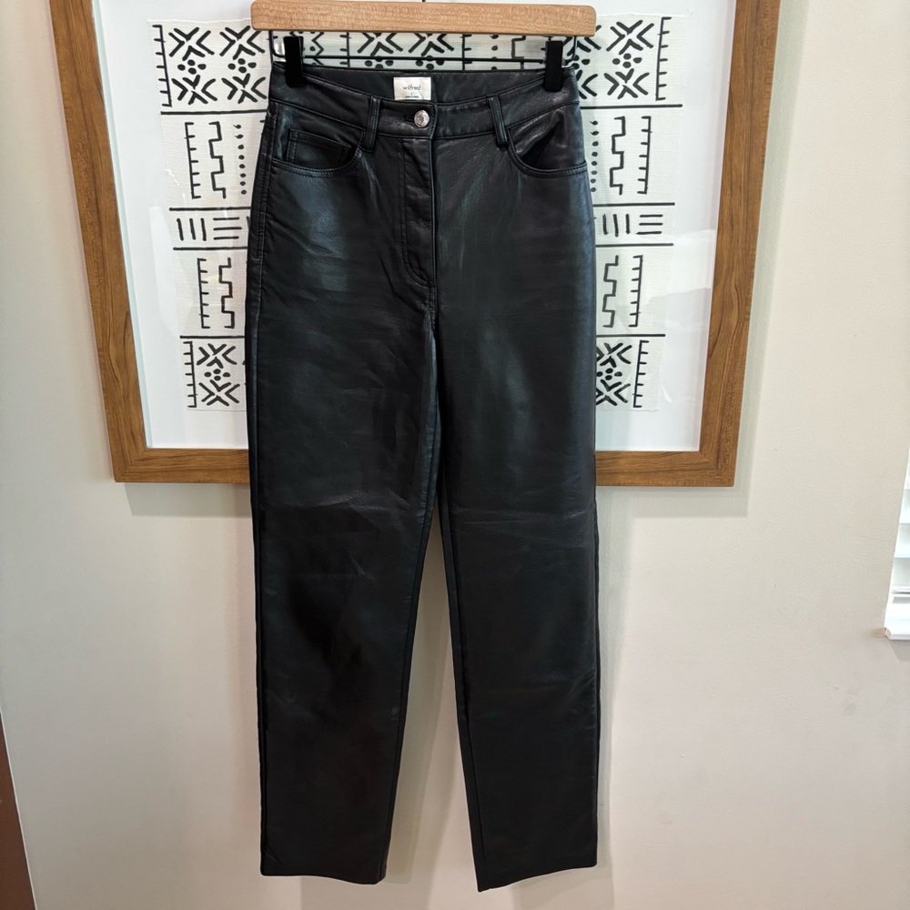 Aritzia l Wilfred Faux Leather‎ Pant